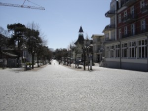 Straße zum Strand Straße zum Strand